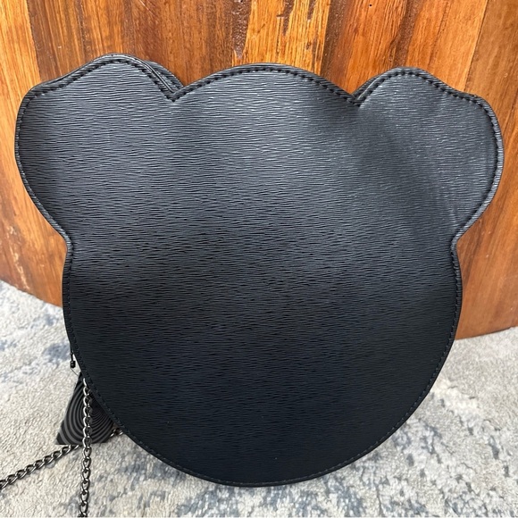 Jeffree Star X Shane Dawson Black Pig Cross Body Purse with Chain Strap - Picture 8 of 11